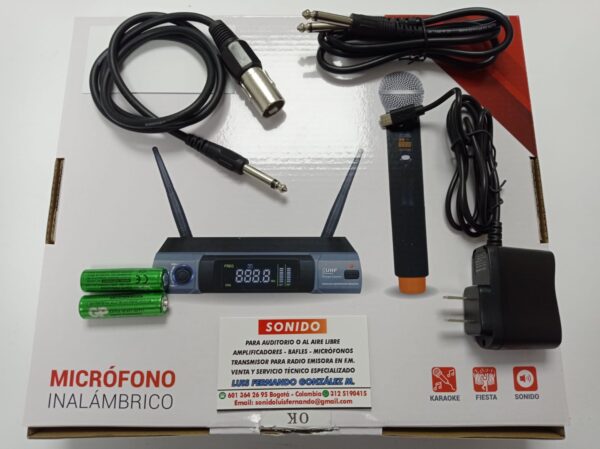 Micrófono Inalámbrico Profesional - Image 2
